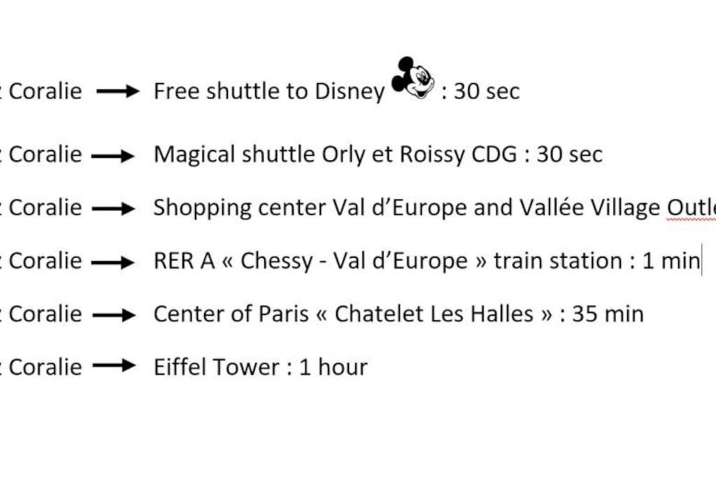 Disneyland Paris, Appartement 70M², Parking Prive เซร์ริส ภายนอก รูปภาพ